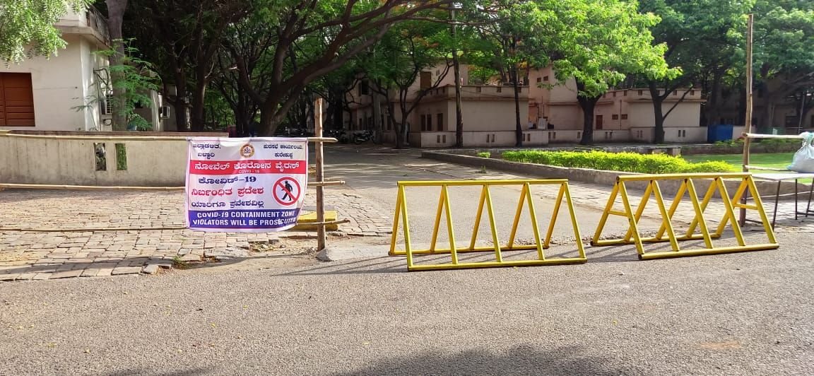 ‘Bangalored’ by virus: 52 wards have containment zones, 64 areas have active cases 1 Containment Zone