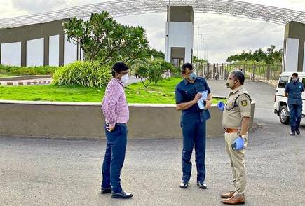 Ballari Deputy Commissioner at JSW campus