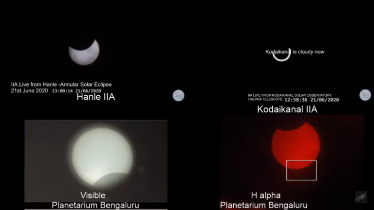 Solar eclipse partially visible in Bengaluru 1 Solar eclipse partially visible in Bengaluru