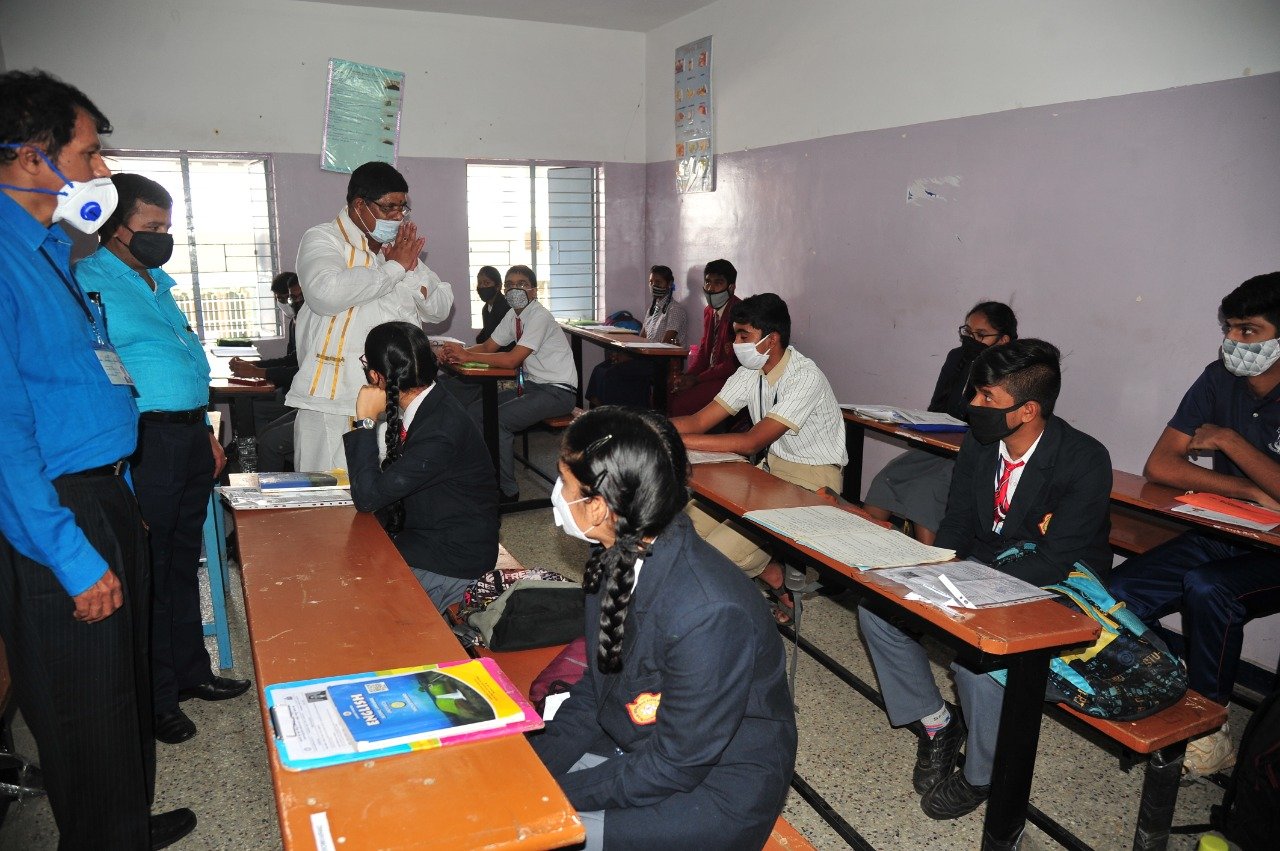 SSLC student tests positive in Hassan 1 Hasaan District Minister K Gopalaiah