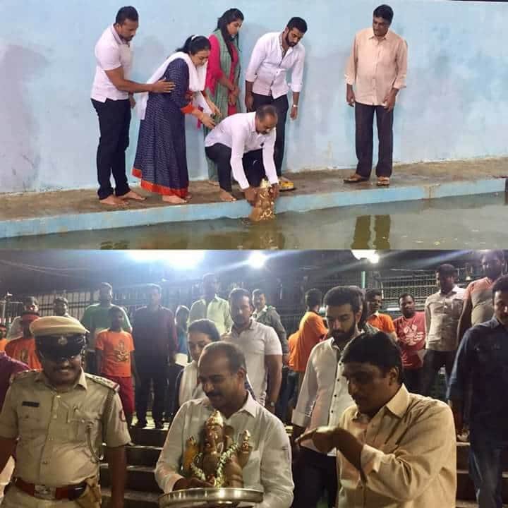 Submersion of Ganesh idols in tanks, lakes barred 6 Ganesha Visarjan