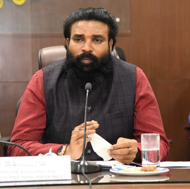 Health Minister B Sriramulu