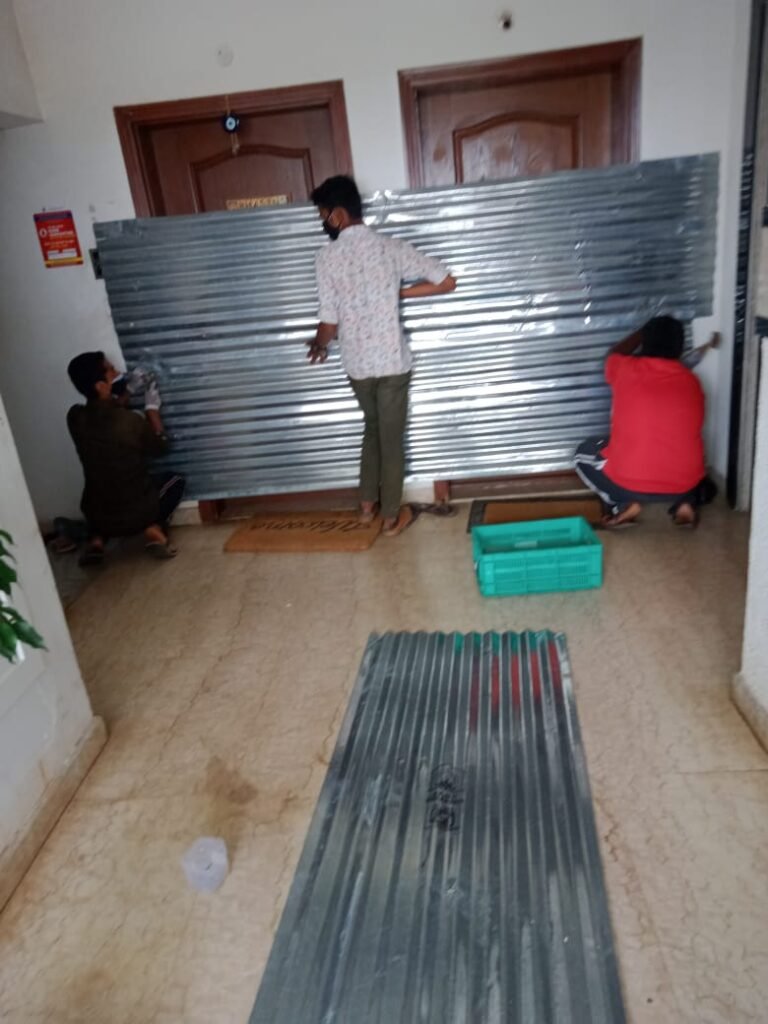 BBMP's idea of Containment=Imprisonment! 1 Ranka Heights Domlur