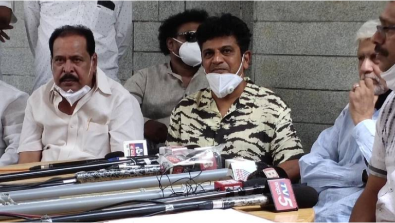 Film industry wants Shivarajkumar to sound CM on relief package 3 Shivarajkumar