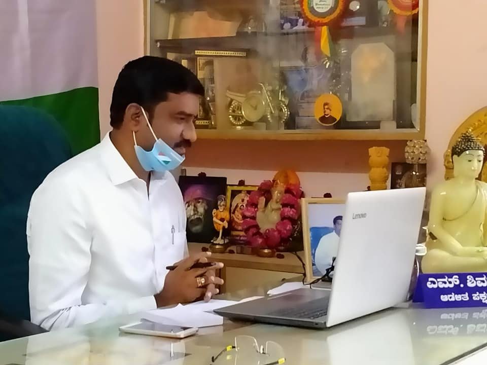 corporator M Shivaraju