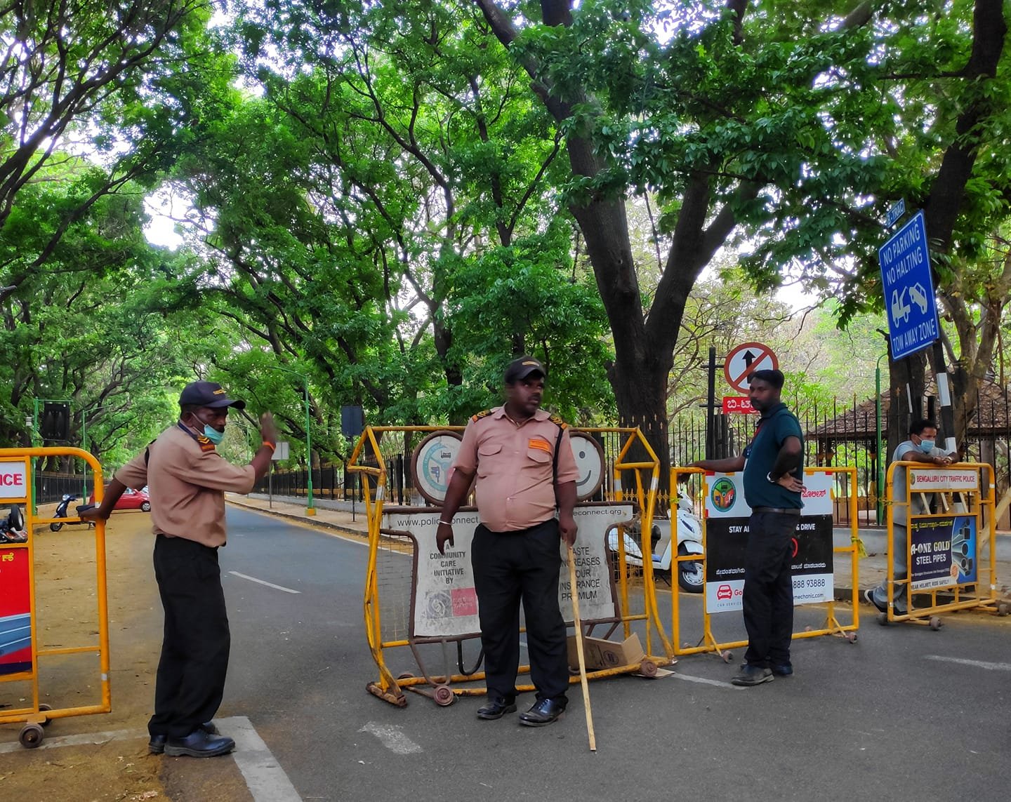 DULT bats for motor vehicle-free Cubbon Park 1 cubbon Park