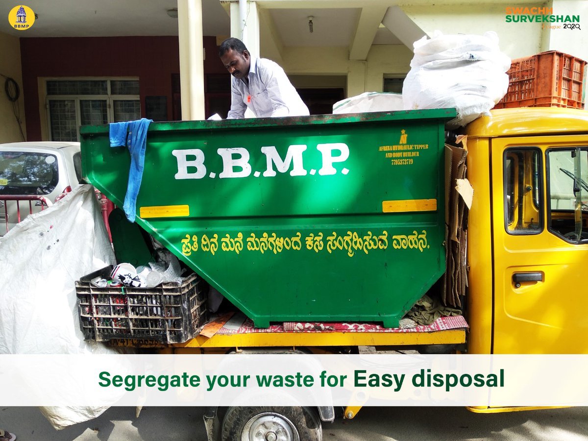 Fearing HC rap, BBMP to issue work orders for wet waste collection 1 BBMP garbage