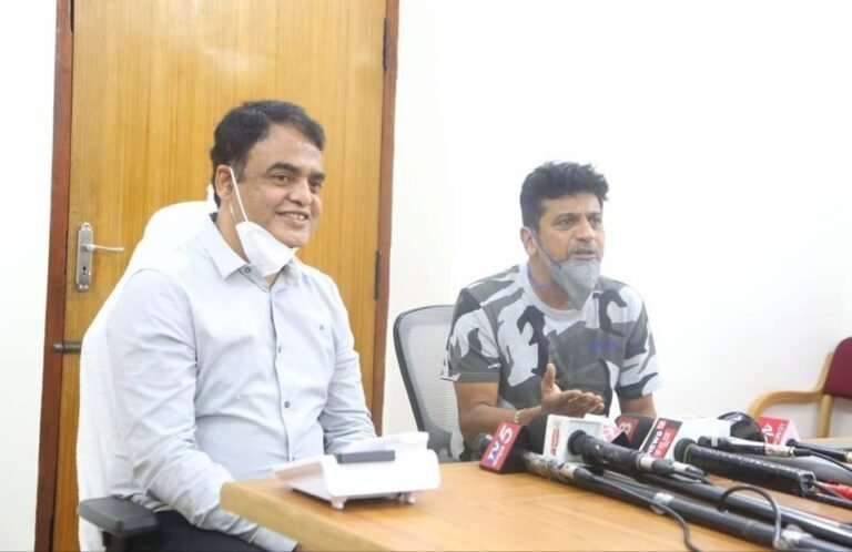 Shivarajkumar requests DCM for cine relief 6 DCM Ashwath and Shivarajkumar