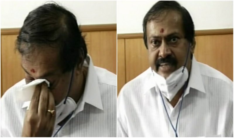 Cong MLA files plaint regarding attack on his house, claims loss runs upto Rs 3 cr 1 MLA-Akhanda Srinivas Murthy