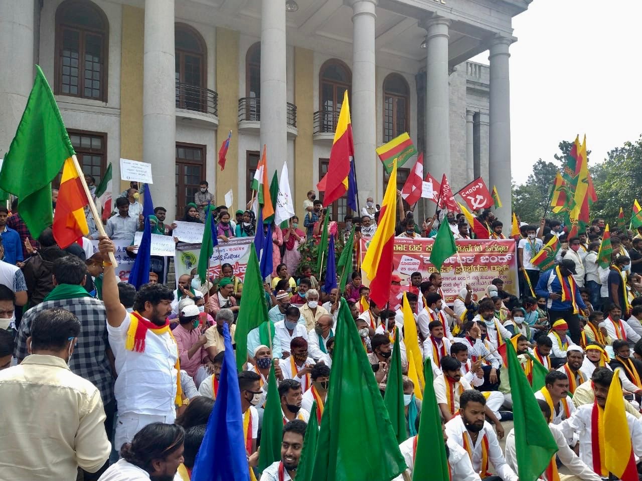 Farmers' stir: KRV activists arrested near railway station, airport 1 IMG_20200928_110724