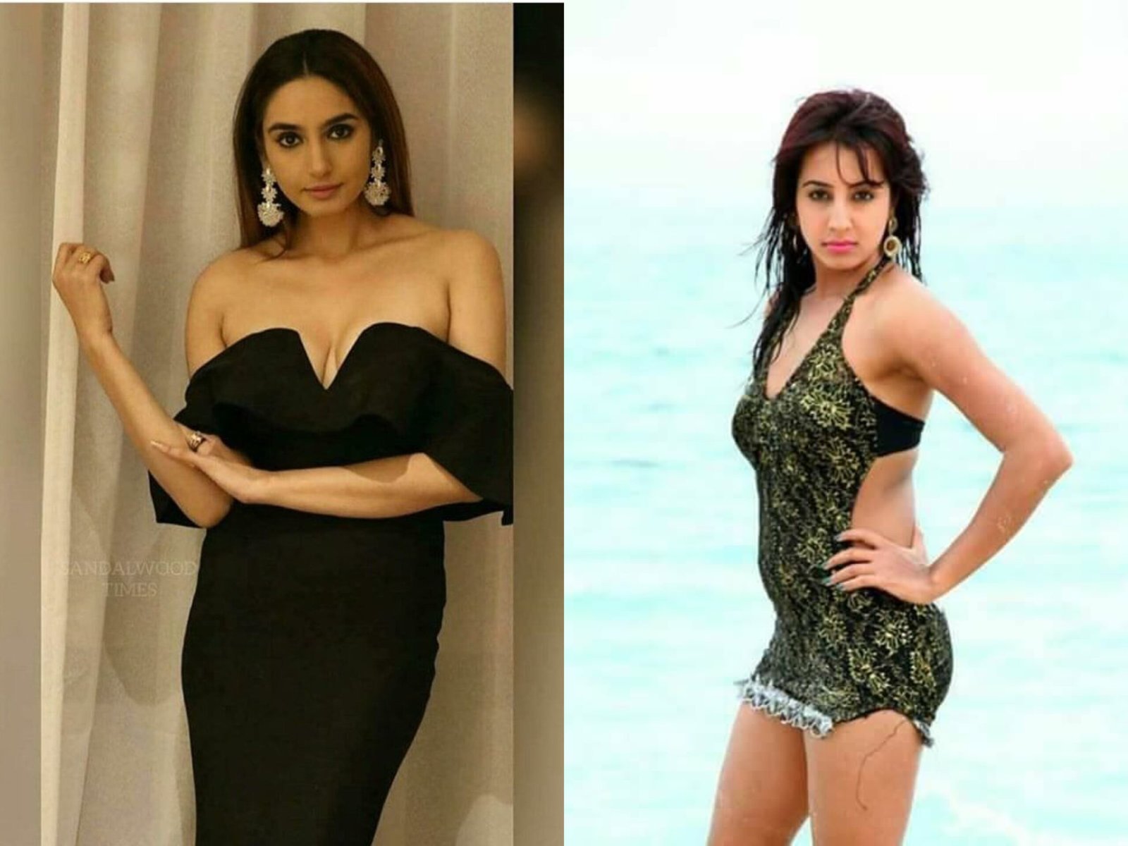Ragini Dwivedi and Sanjana Galrani