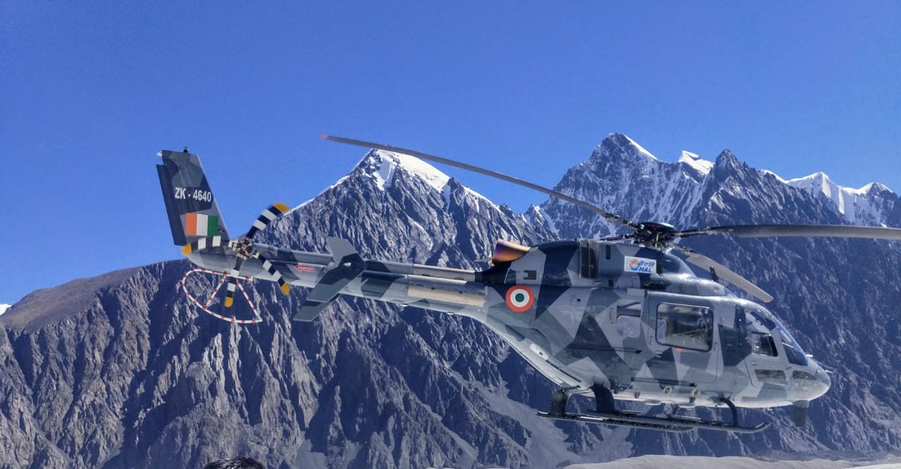 HAL’s chopper passes Himalayan trials