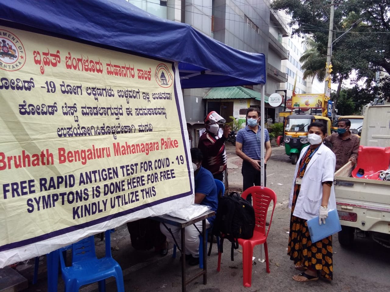 ‘Robert’ resisted Covid testing, paid for it with his life 1 IAS Munish Moudgil at rapid testing center