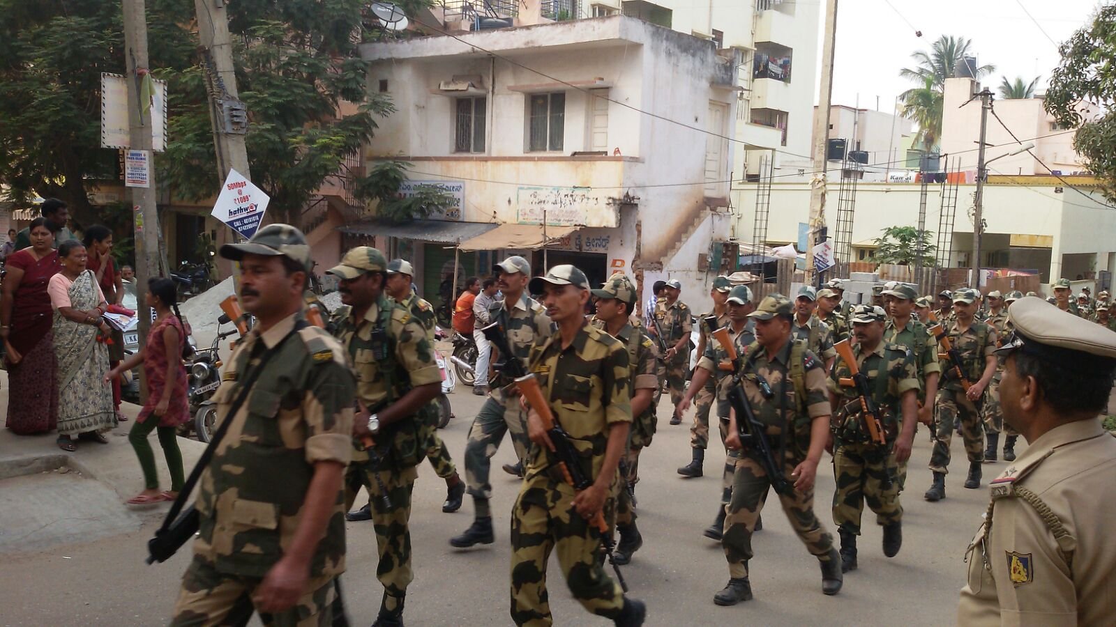 Paramilitary force to be deployed for R R Nagara bypolls