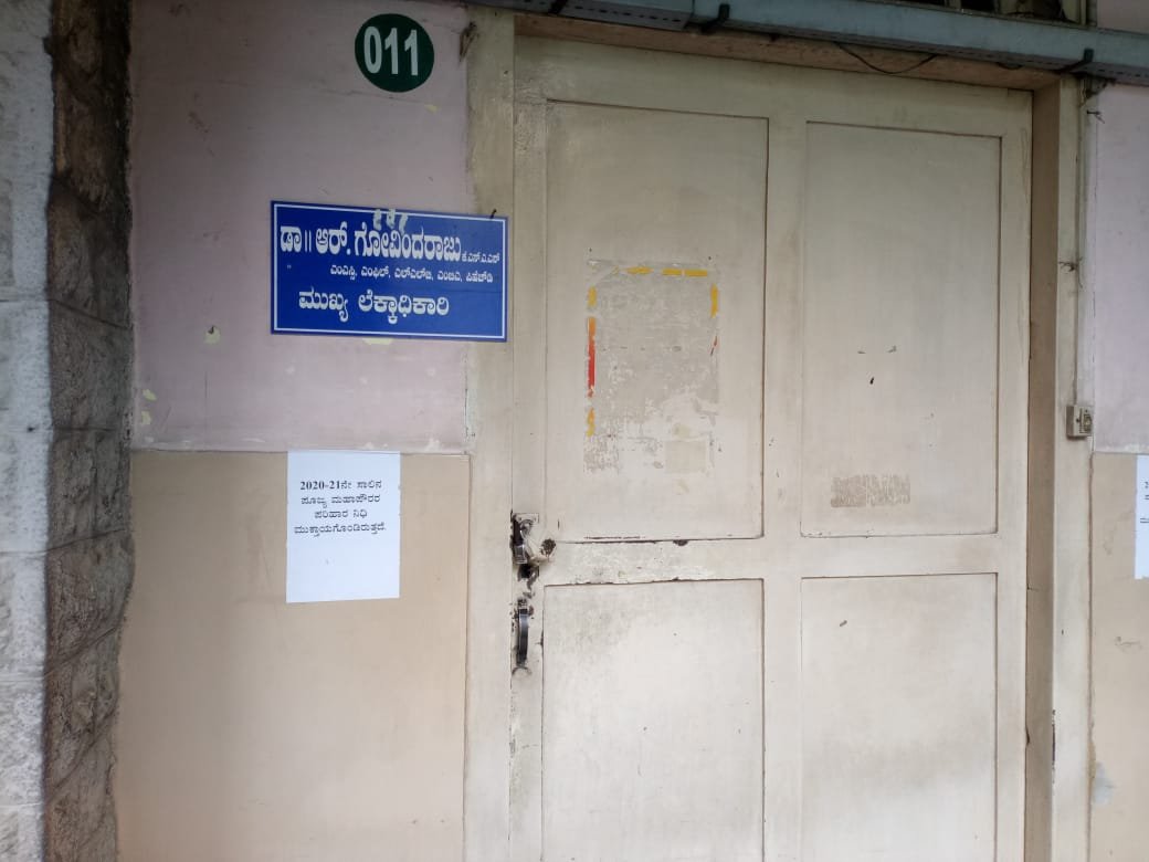 Payment scam: BBMP’s Chief Accountant shifted out, office sealed 1 Crores were allegedly paid to contractors sans Commissioner’s approval