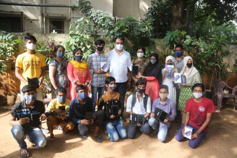 Digital makeover for Malleswaram govt schools DCM Narayan’s trust to provide 1,000 tablets to selected schools