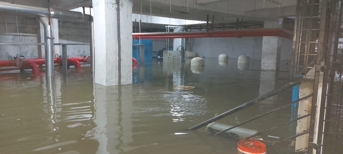 500 families pay bitter price for SWD encroachment Shubh Enclave-Shriram Chirping Woods on Haralur Road has witnessed flooding 5 times in last 2 years