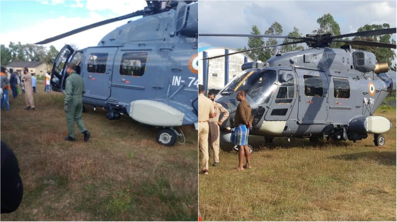 Karwar Navy Helicopter1