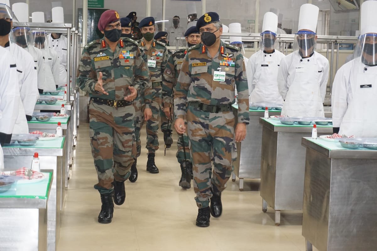 Indian Army ending legacy practices of using buggies, pipe bands during dinners 1 Army Training Command Chief visits ASC Centre and College