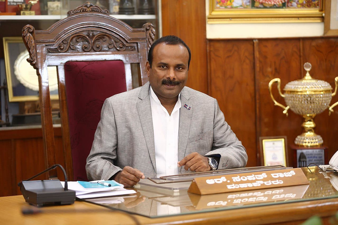 Congress Ex-Mayor R Sampath Raj