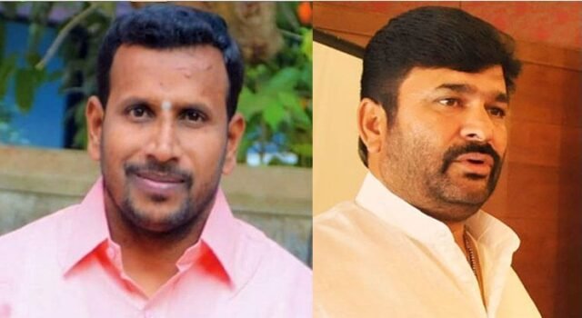 Deceased Yogesh Gowda (left) and accused Vinay Kulkarni
