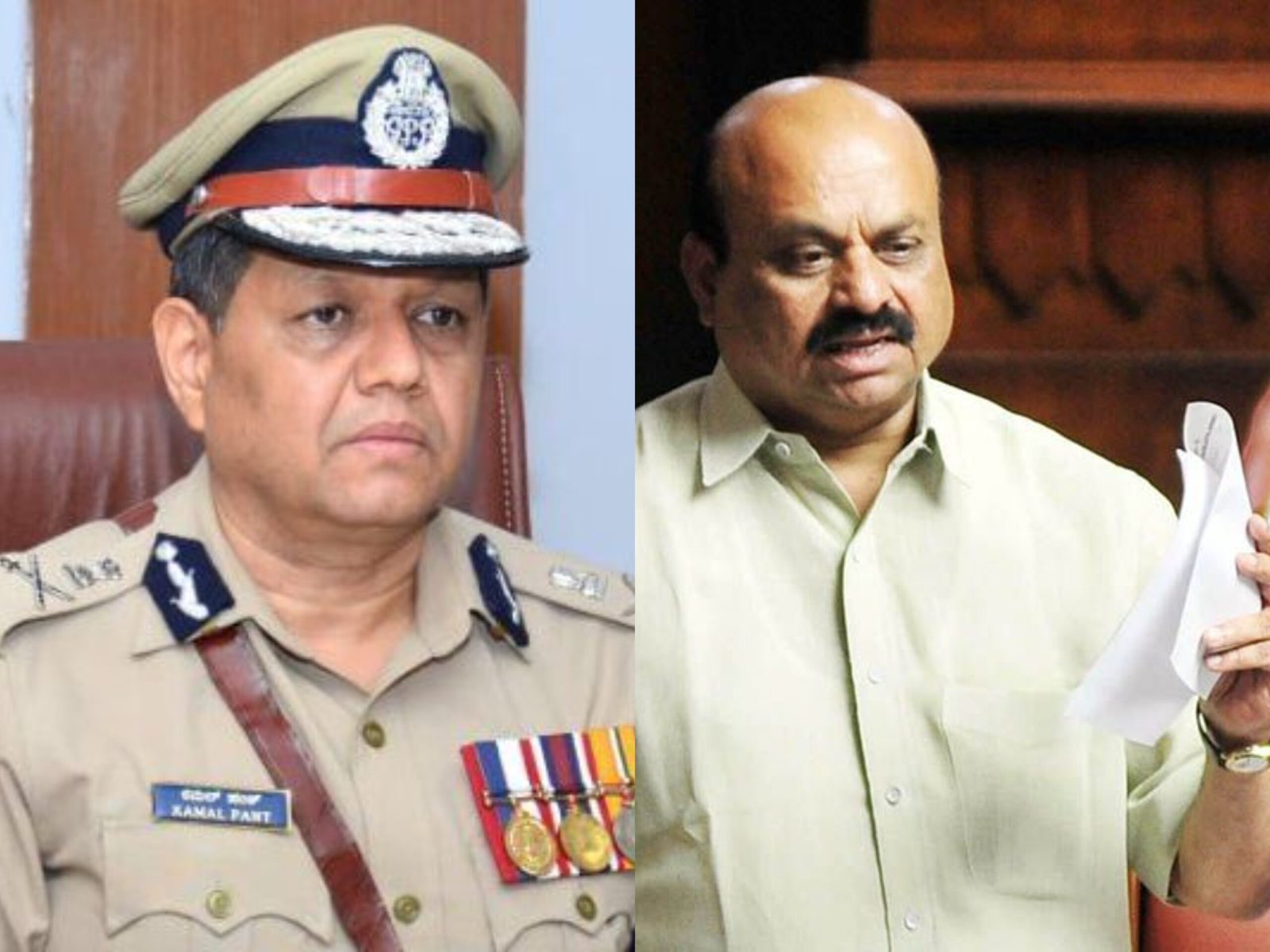 Kamal Pant and Basvaraj Bommai