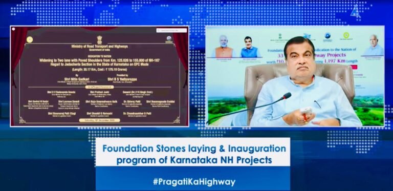 Centre to invest Rs 1.16 lakh crore towards roads projects in Karnataka 9 Nitin Gadkari Karnataka foundation
