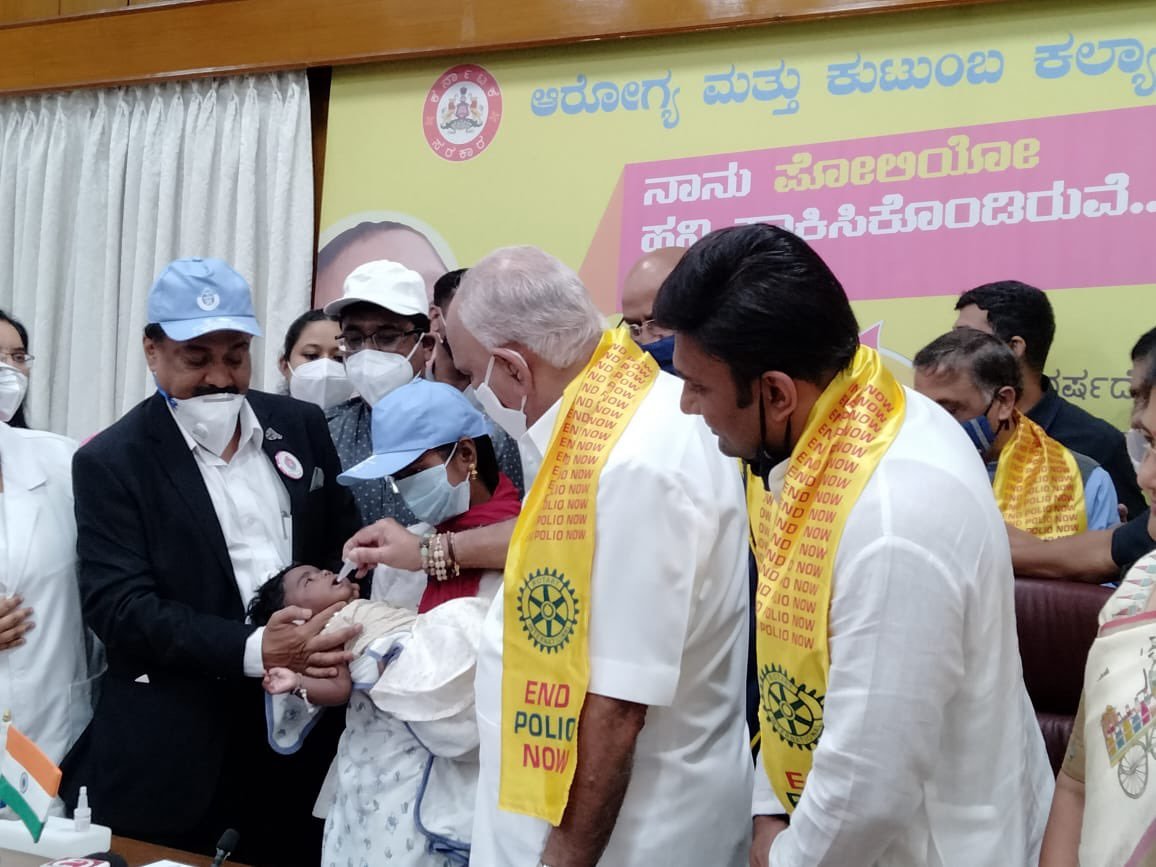 60 lakh children in state to get polio vaccine 1 CM Pulse Polio