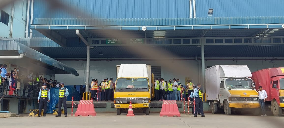 covid vaccine at Bengaluru Airport