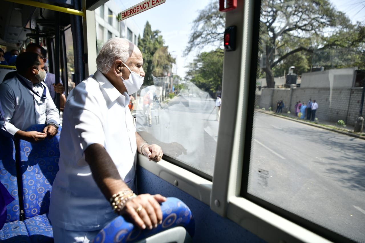 CM inspects Smart City Works in Bengaluru