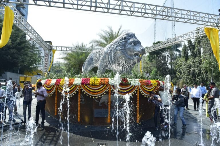 Chief Minister BS Yediyurappa Inaugurates 'Make in India' Lion logo 4