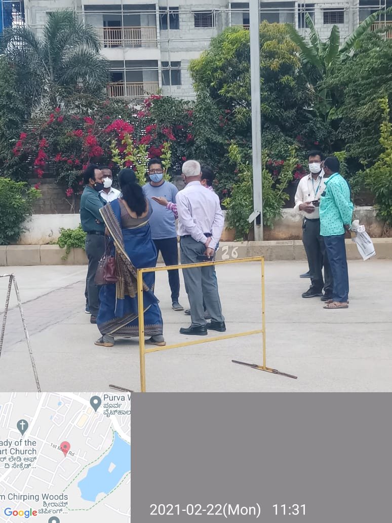 Bellandur apartment made containment zone after 10 Covid cases 1 Bellandur's SJR Watermark Apartment