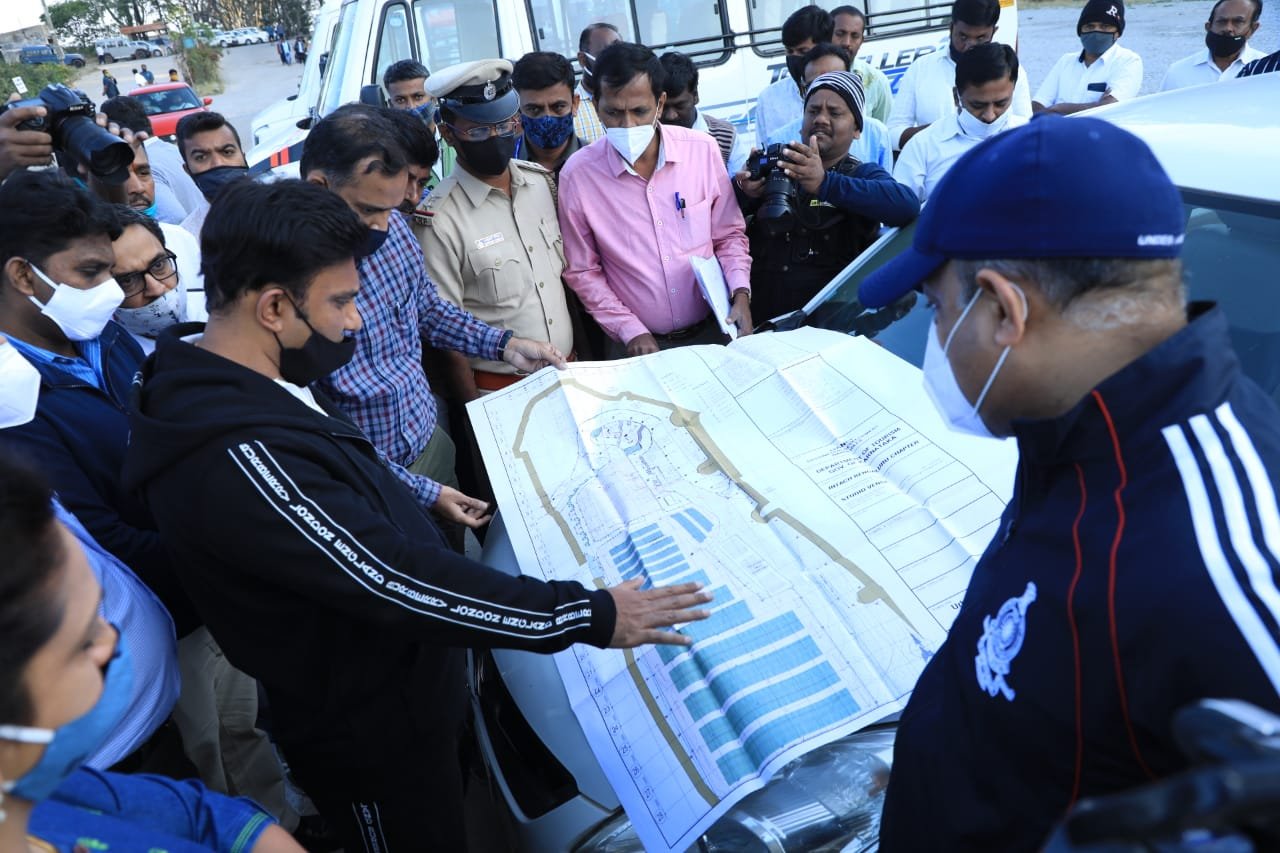 Sudhakar visit to Nandi Hills1