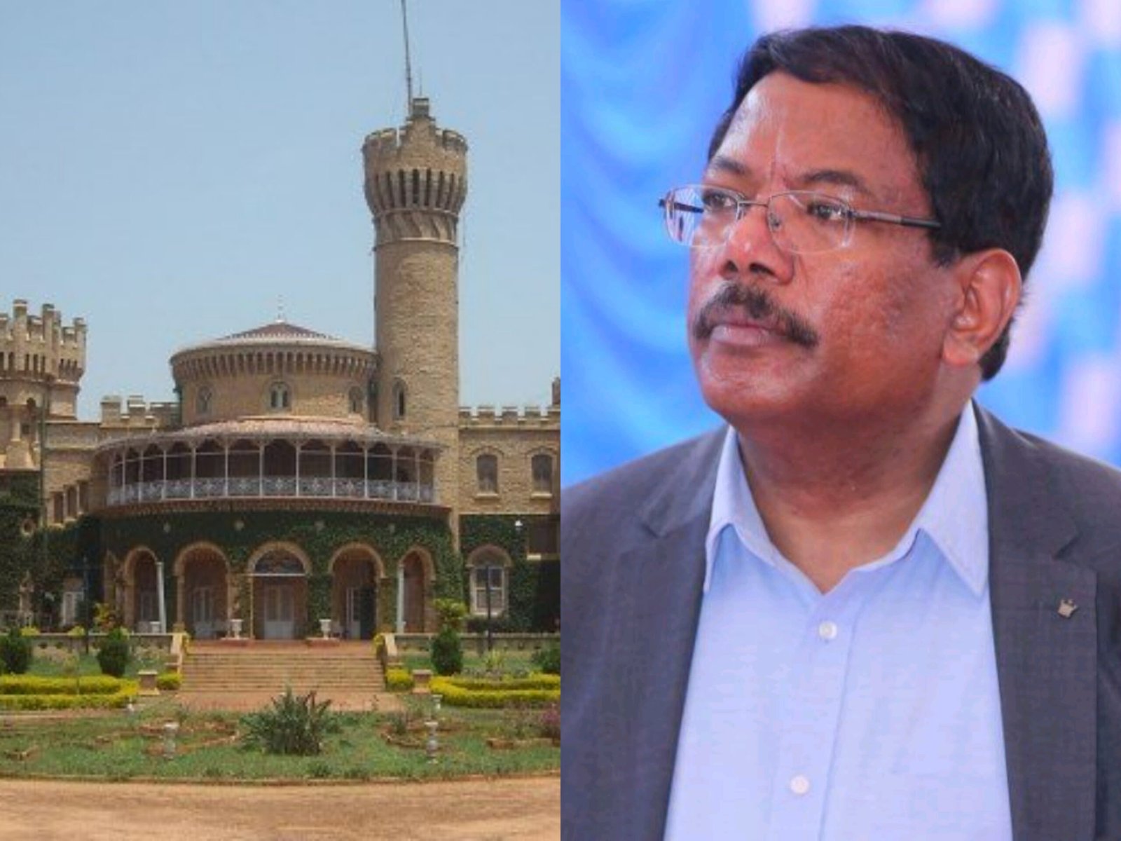 Bangalore Palace and BBMP commissioner N Manjunatha Prasad