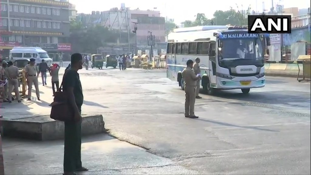 Karnataka RTC workers strike enters second day, bus services hit 1 Bus strike.