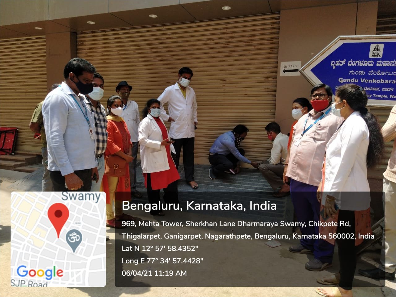 39 persons living in Apartment near Dharmaraya Swamy Temple tests positive 1 Dharmaraswamy temple ward 39 persons infected with Covid-19 positive2