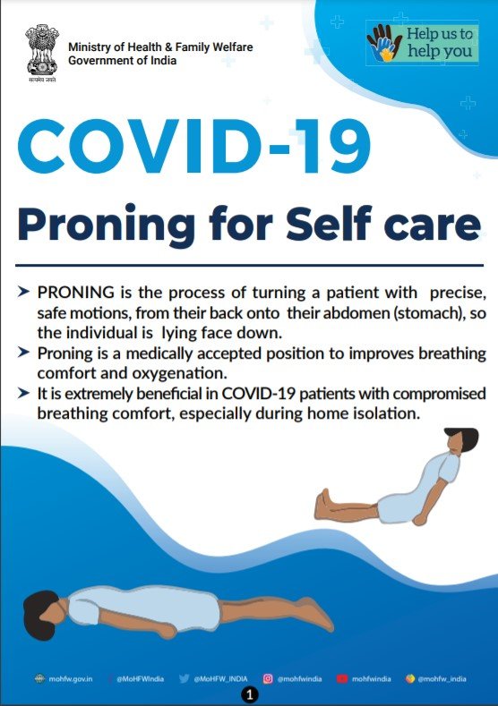 COVID-19 Proning for Self care