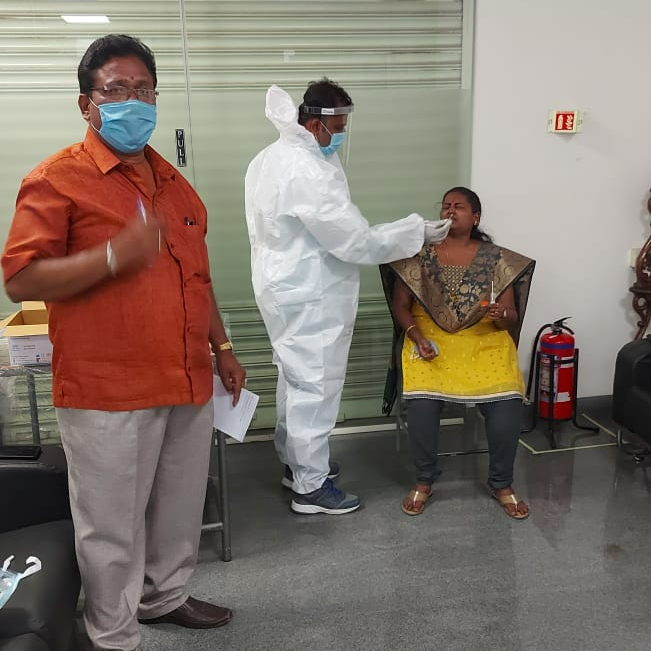 covid testing..