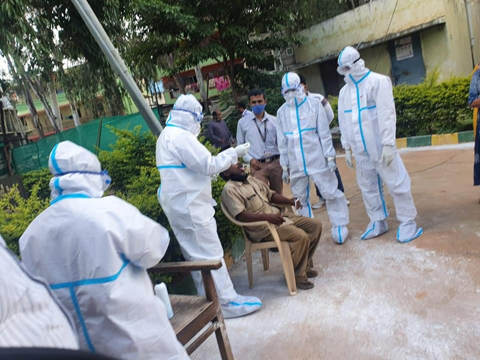 Covid-19: Bengaluru reports 21,199 infections, Karnataka sees 37,733 cases 1 covid testing1