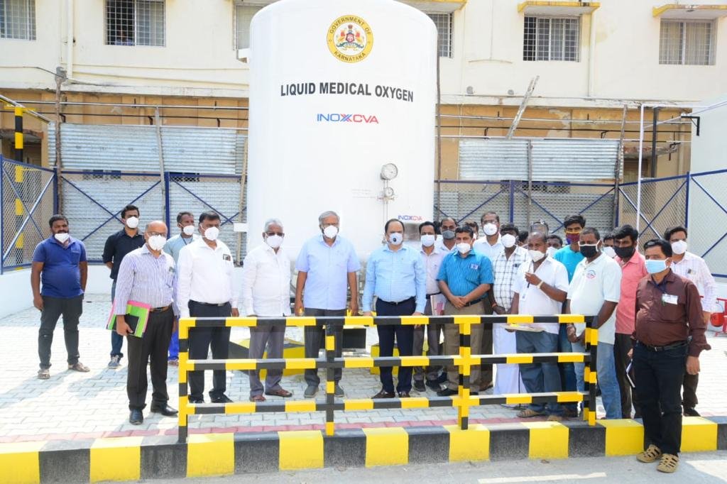 No delay in oxygen supply: Mysuru officials 1 Suresh Kumar Oxygen Plant in Chamarajanagar