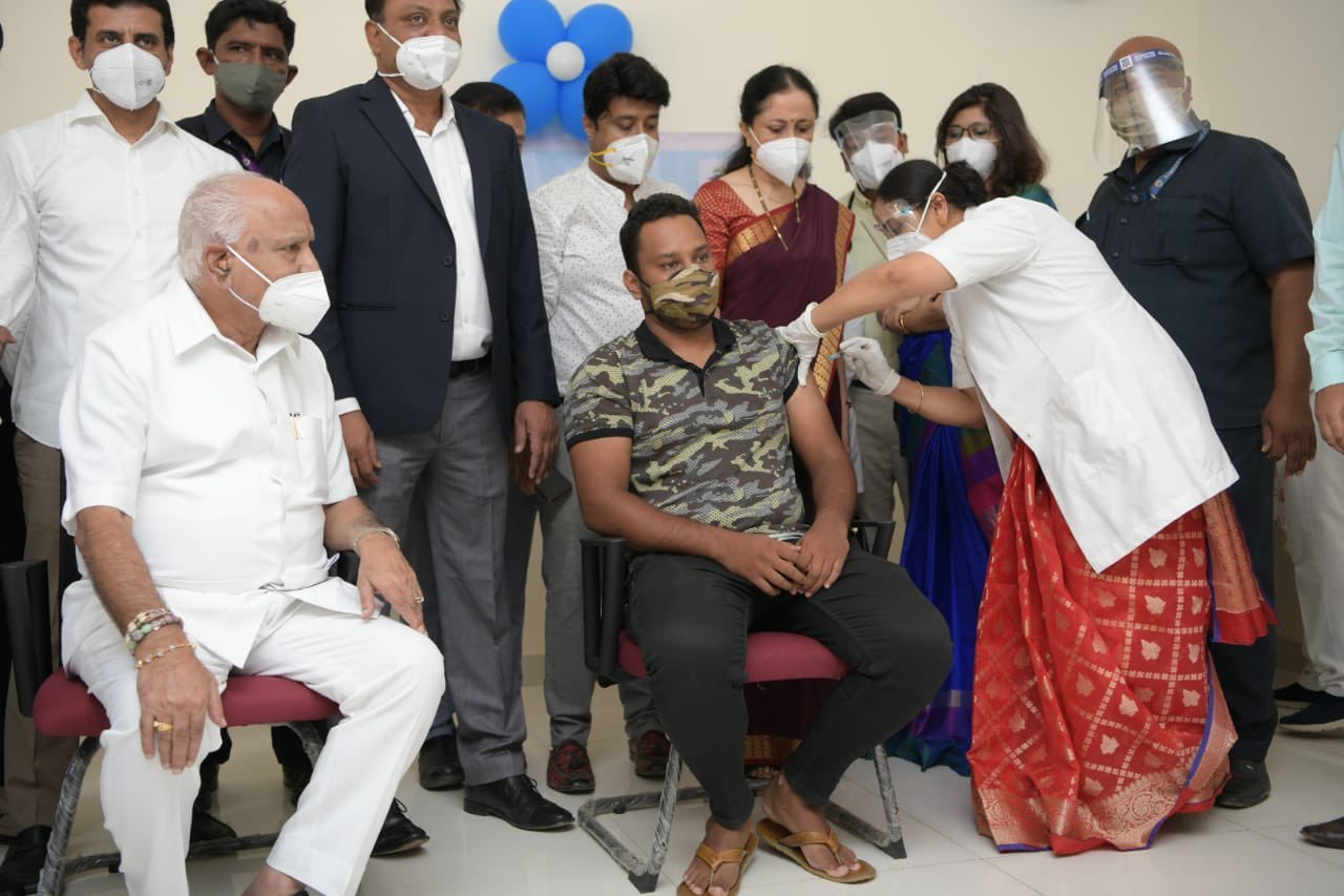 Day one of third phase: Only 35 ‘youngsters’ get the jab in Bengaluru! 1 covid 18years vaccine