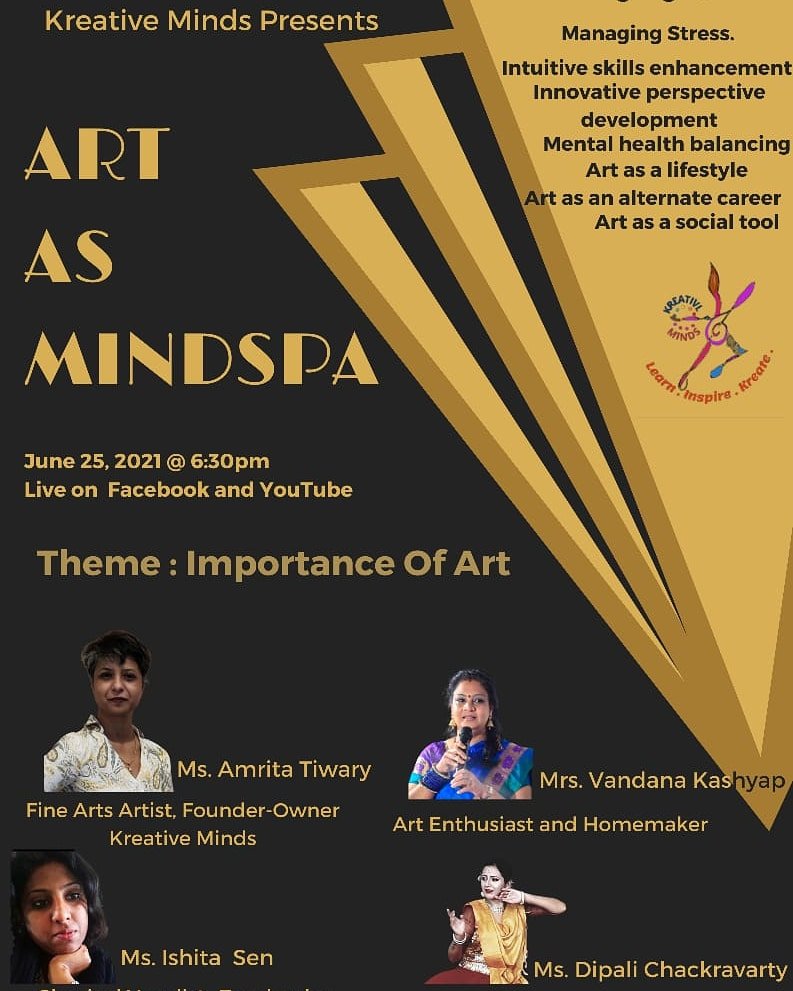 Bengaluru talk show on ‘Art as Mindspa’