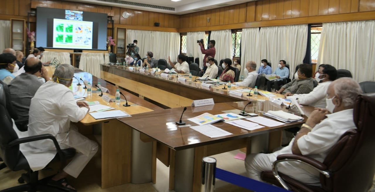 CM flood review in Bangalore