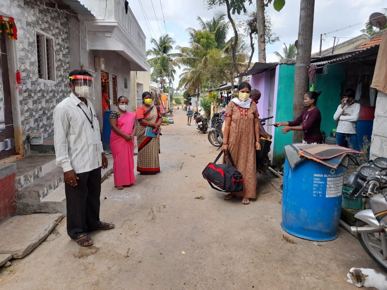 Hope in the air: Bengaluru's Covid positivity rate stands at 3.23% 1 Covid Gram Panchayat Task Force1