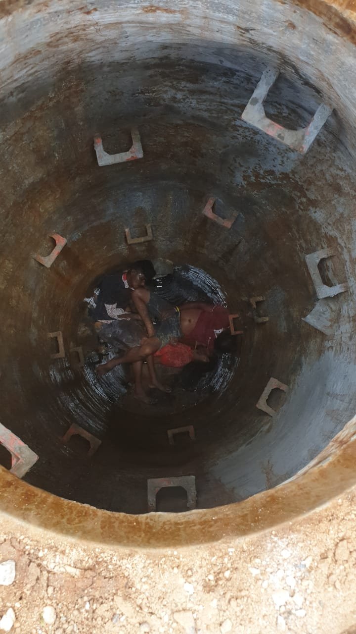 Three sanitation workers die of asphyxiation in Karanataka Ramanagar