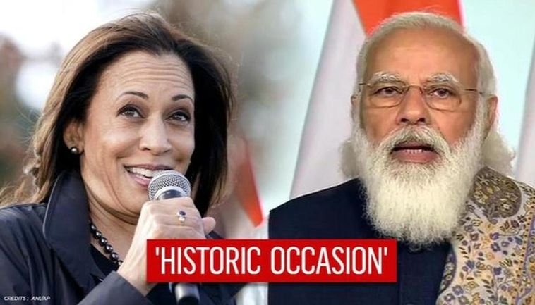 US Veep Kamala Harris to be invited to Bengaluru tech meet 8 Kamala Harris and Narendra Modi
