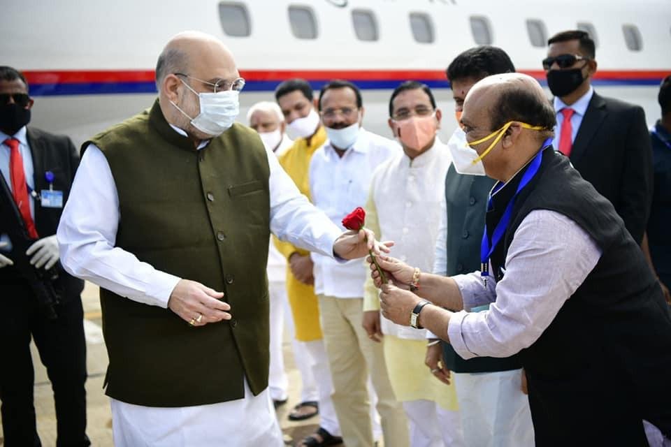 bommai with amit shah