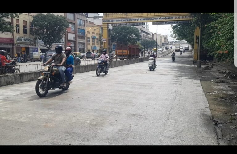 Bengaluru’s BGS flyover white-topping done ahead of time