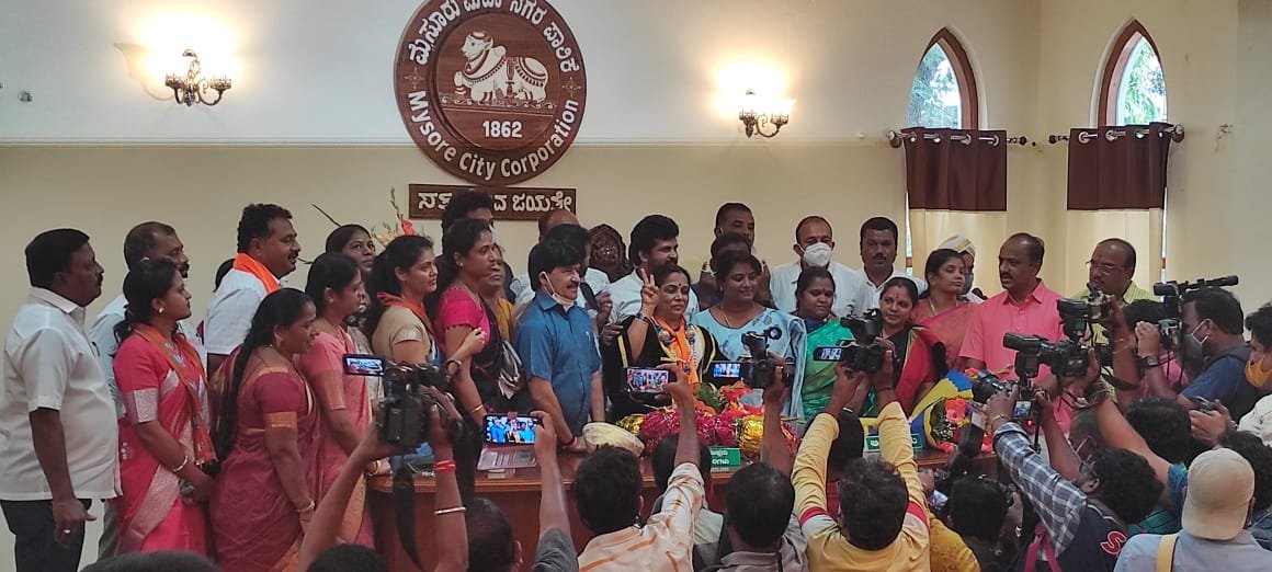 Sunanda Palanetra is first BJP mayor of Mysuru