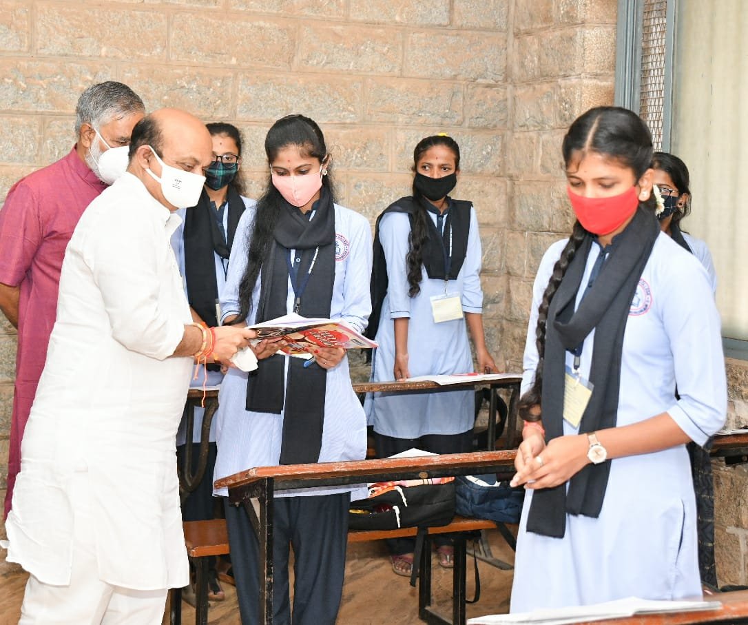 Schoolkids with Covid symptoms lasting more than 2 days will be tested: BBMP chief 1 Schools’ reopening equals ‘real freedom for children’ Karnataka CM
